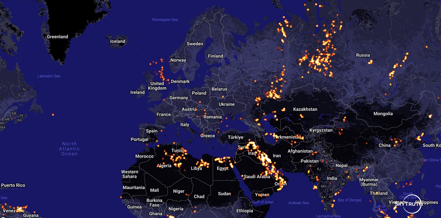 Read more about the article Natural Gas Flaring Map